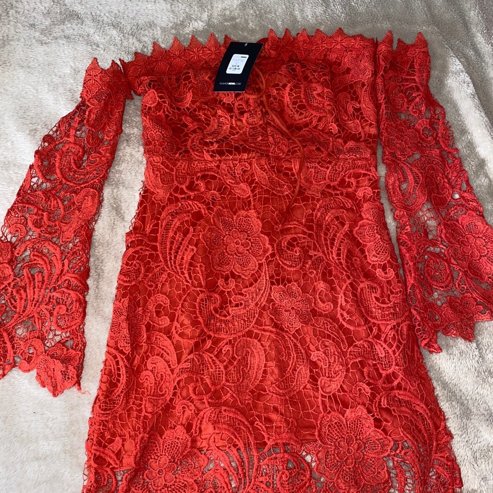 Red dress